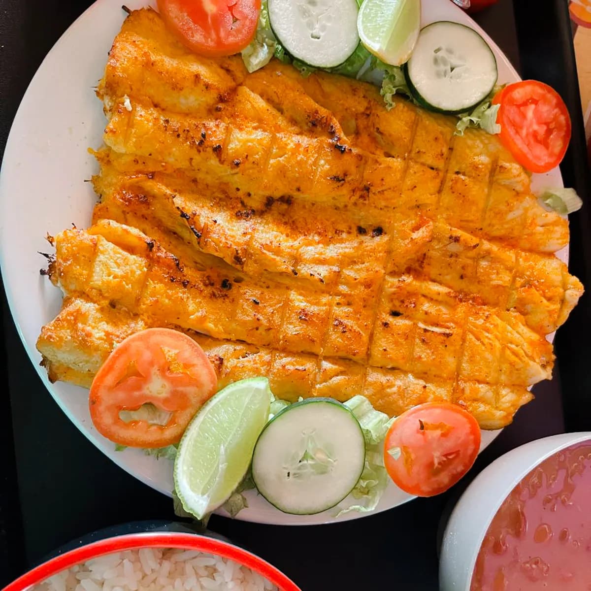 Foto do prato Peixe grelhado na brasa